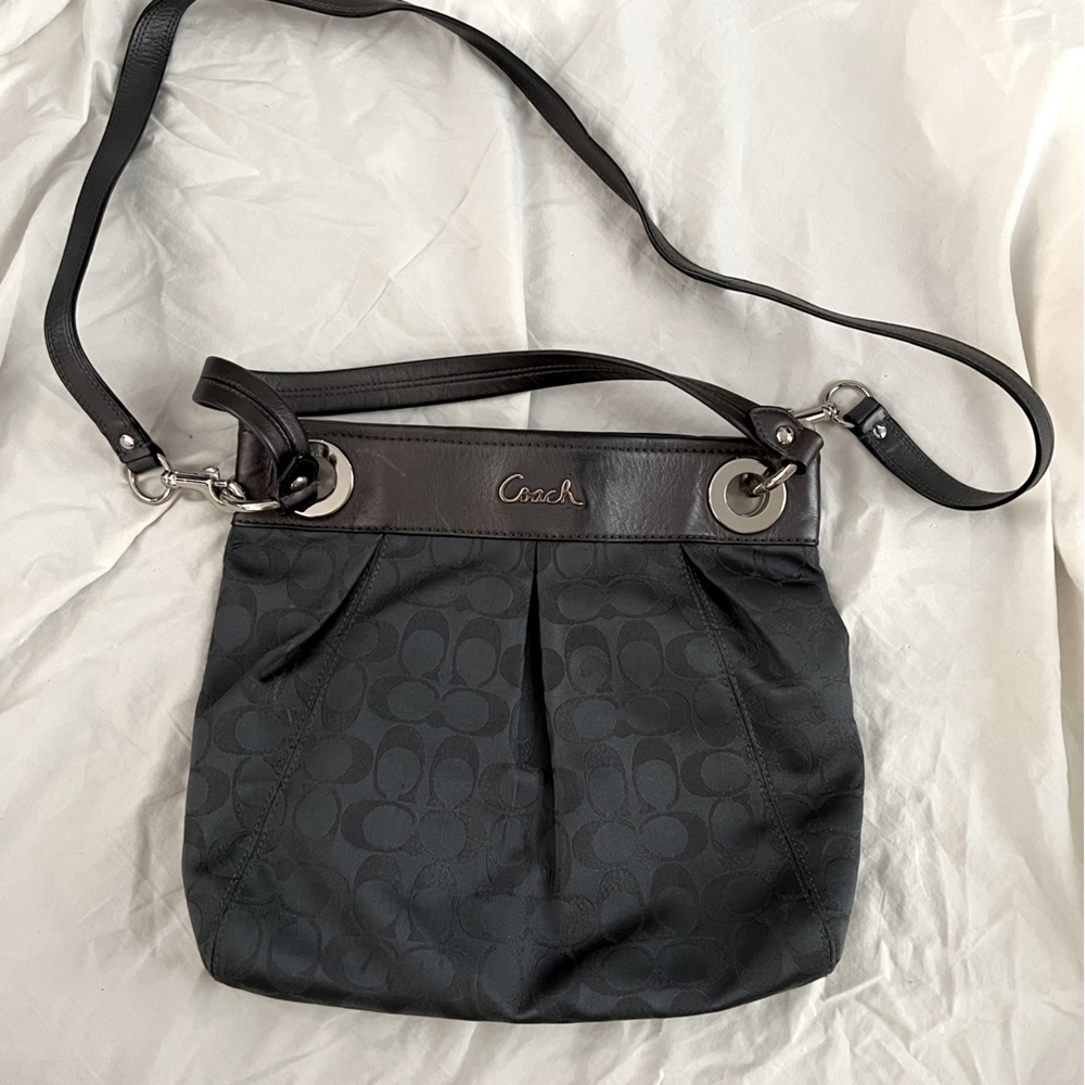 Coach crossbody Gray